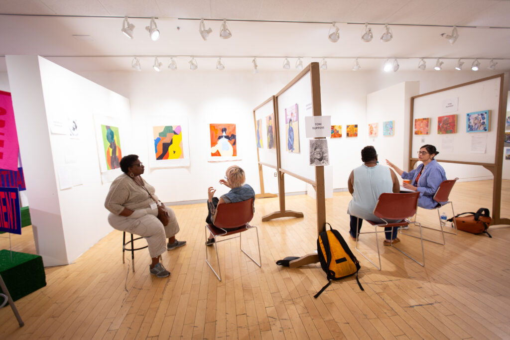 Photo of MFA Visual Arts 2024 Residency Artists