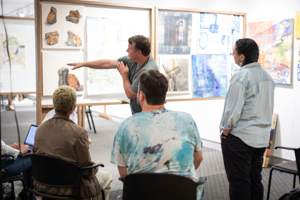 Photo of MFA Visual Arts 2024 Residency Artists