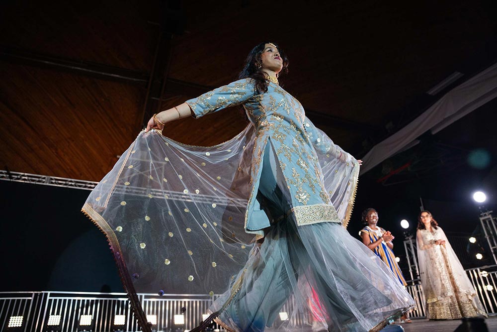 Turna Barua participates in the fashion show of the 2024 International Gala