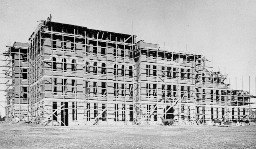 Clark University construction
