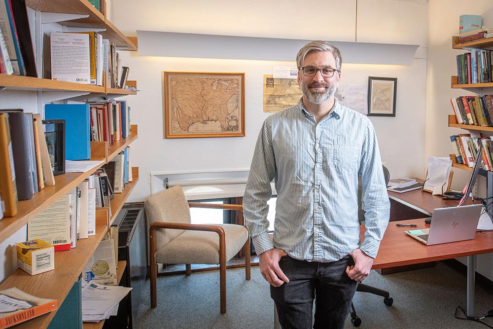 History Professor Nathan Braccio